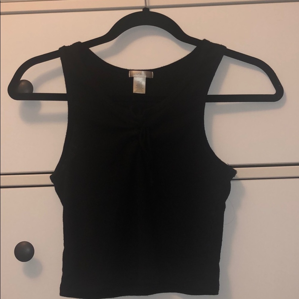 Crop tank top - runs small
